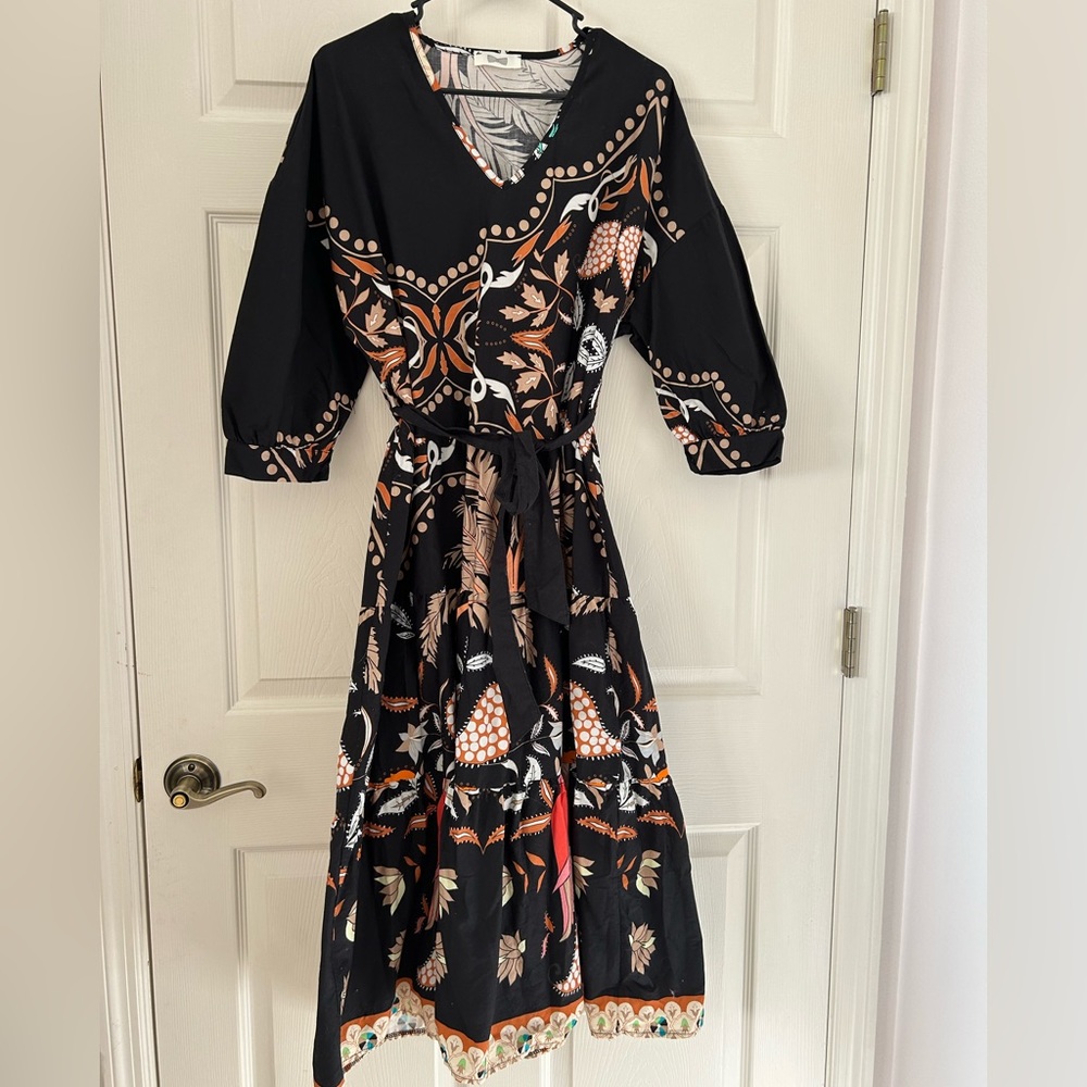 Italian Made Miho’s Clothing Boho Dress Size Small